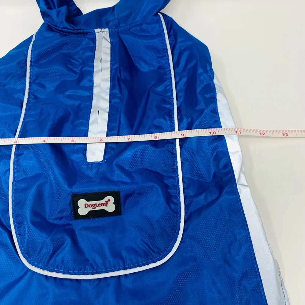 NWT Doglemi Fleece Lined Rainjacket Size Large